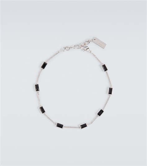 ysl onyx rectangle bracelet|Saint Laurent Onyx Rectangle Bracelet .